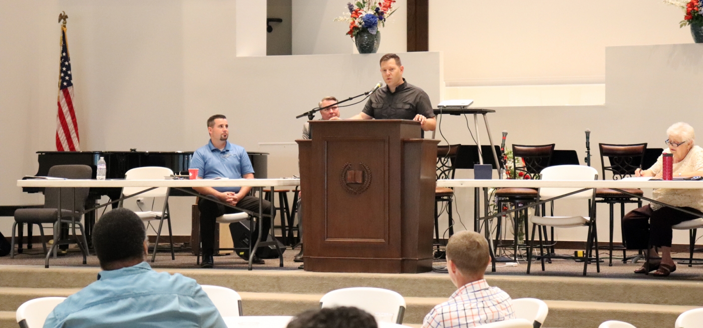 Brian Frye Addresses Ohio Mission Council